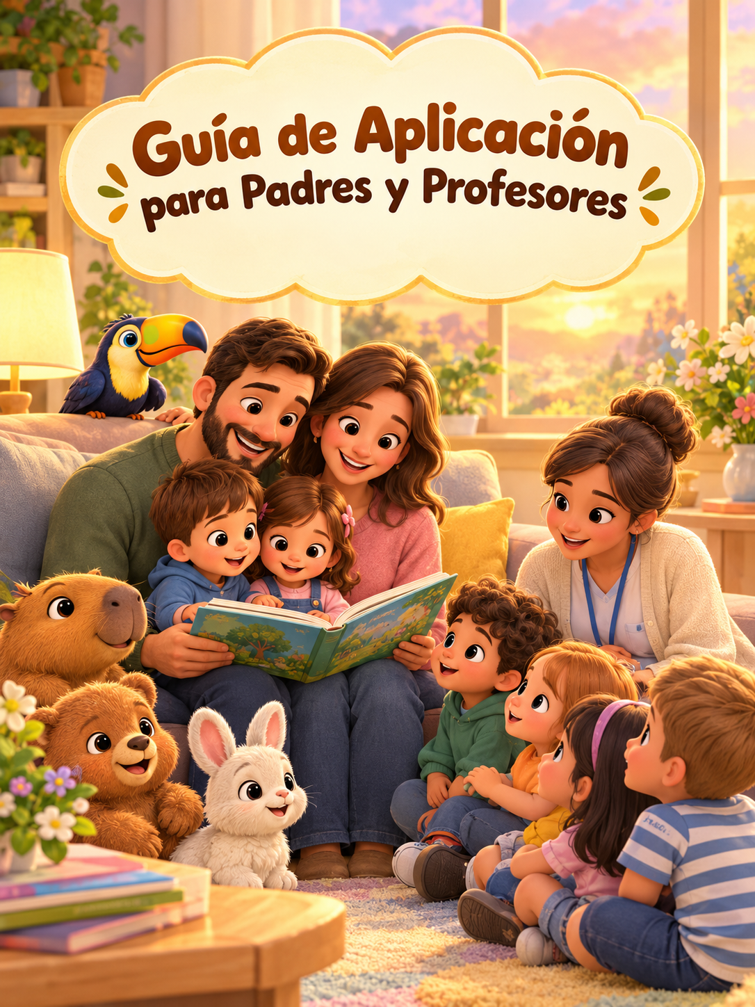 Guía de Aplicación para Padres y Profesores